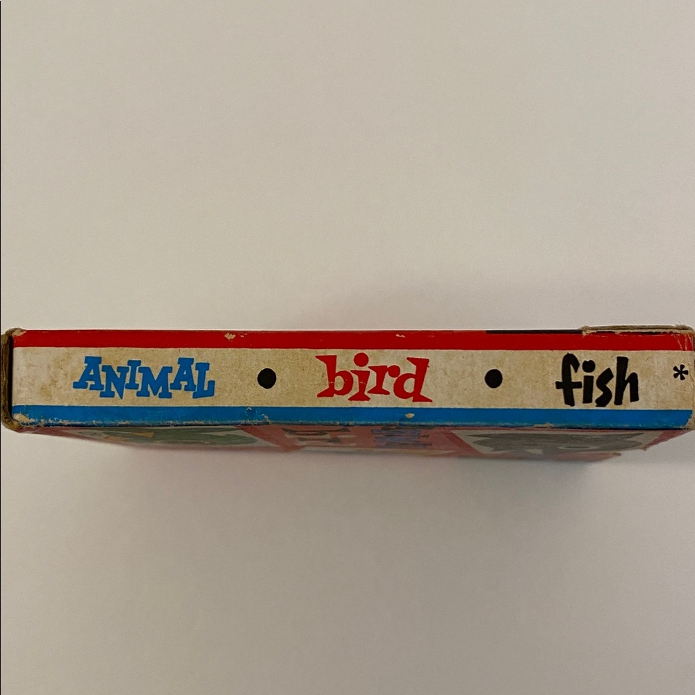 Vintage 1959 Card Game By Ed-U-Cards Bird Fish Animal 33 Cards Read Description - Picture 3 of 13